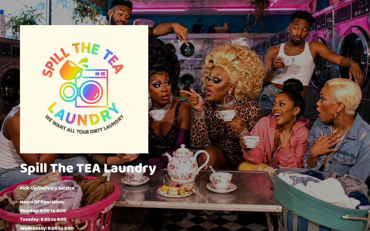 Spill The TEA Laundry
